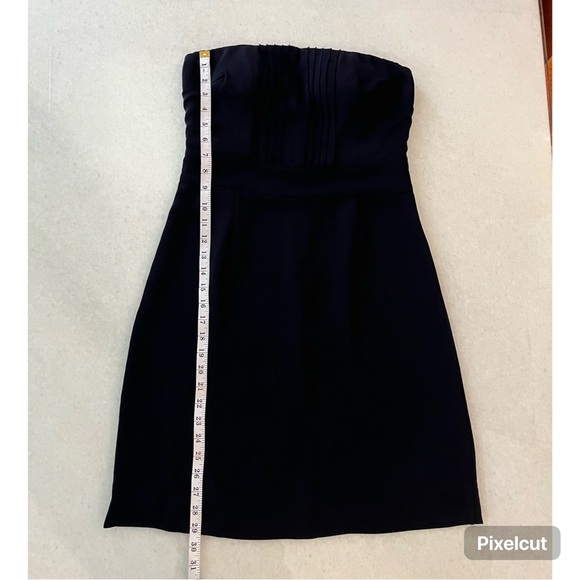 Banana Republic dark navy strapless dress. Size US 4. - Picture 6 of 8